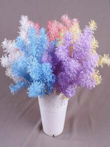 1 Stück künstliche nebliges Blume, frostiges Gras Hochzeitsdekoration künstliche Blumen Heimdekoration