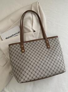 New Floral High-End Chic Versatile Ladies Shoulder Handbag