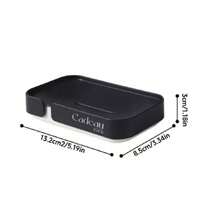 1pc Simple Printing Bathroom Soap Dish - Multicolor - View 3