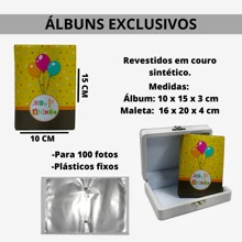 Girl Suitcase Photo Album 100 Photos 10x15 Various Covers - năm đầu - Xem 5