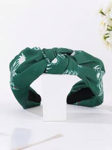 1pc Saudi Arabia National Day Celebration Sun, Camel, Palm Tree & Love Letter Knot Headband Hairpin Diadema Hair Hoop