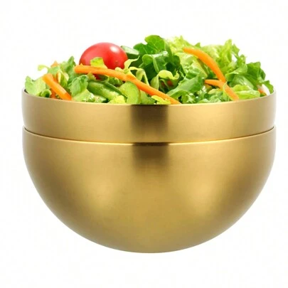 4pcs Stainless Steel Salad Mixing Bowls With Scale, Kitchen Egg Beater Cooking Tools, Multi-Size Stackable For Storage, School Supplies, Ramen Bowls Christmas Gift