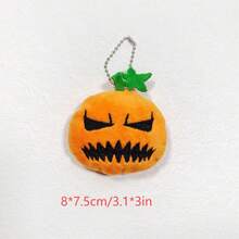 万圣节装饰创意卡通毛绒玩偶挂件万圣节DIY搞怪南瓜娃娃装饰 - 彩色 - 查看 4