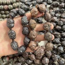 1pc Natural Desert Retro Iron Meteorite Bracelet, Wishing Stone, Raw Stone Wealth Bracelet, Guardian Peace Bracelet, Natural Stone Raw Stone Bracelet, Quartz Crystal Jewelry, Lovers Gifts, Gifts For Her, Suitable For Holiday Party Gifts, Quartz Crystal Gifts. - Meteorites - View 5