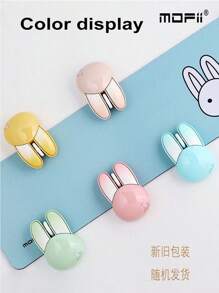 MOFII Ppp兔 M6 無線靜音滑鼠,2.4g連接usb接收器,適用於筆記型電腦和桌面電腦辦公室使用。 - 綠色 - 查看 7