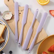 1pc Purple Cake Smoothing Scraper Tool - Mauve Purple - View 13