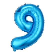 1pc Purple 40-Inch Digit Number Aluminum Foil Balloon For Birthday Party Decoration, Indoor/Outdoor Anniversary Celebration, Graduation Season And Wedding Celebration, Back To School Valentine Day