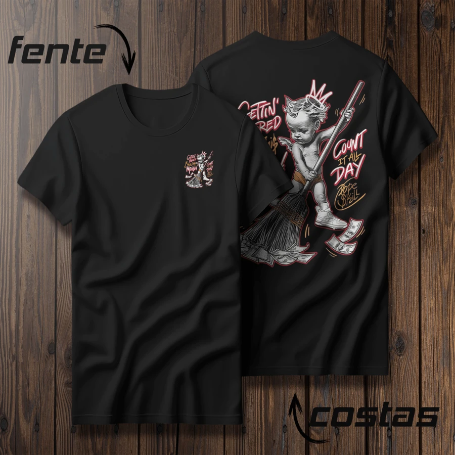 Men's T-Shirt Streetewar Angel Angel Style T-Shirt Exclusive Premium Shirt - màu đen - Xem 1