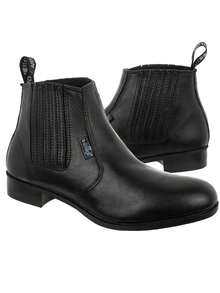 Men's Vulcanized Chelsea Boots Comfortable Combat Boots 211 - 黑色 - 查看 2