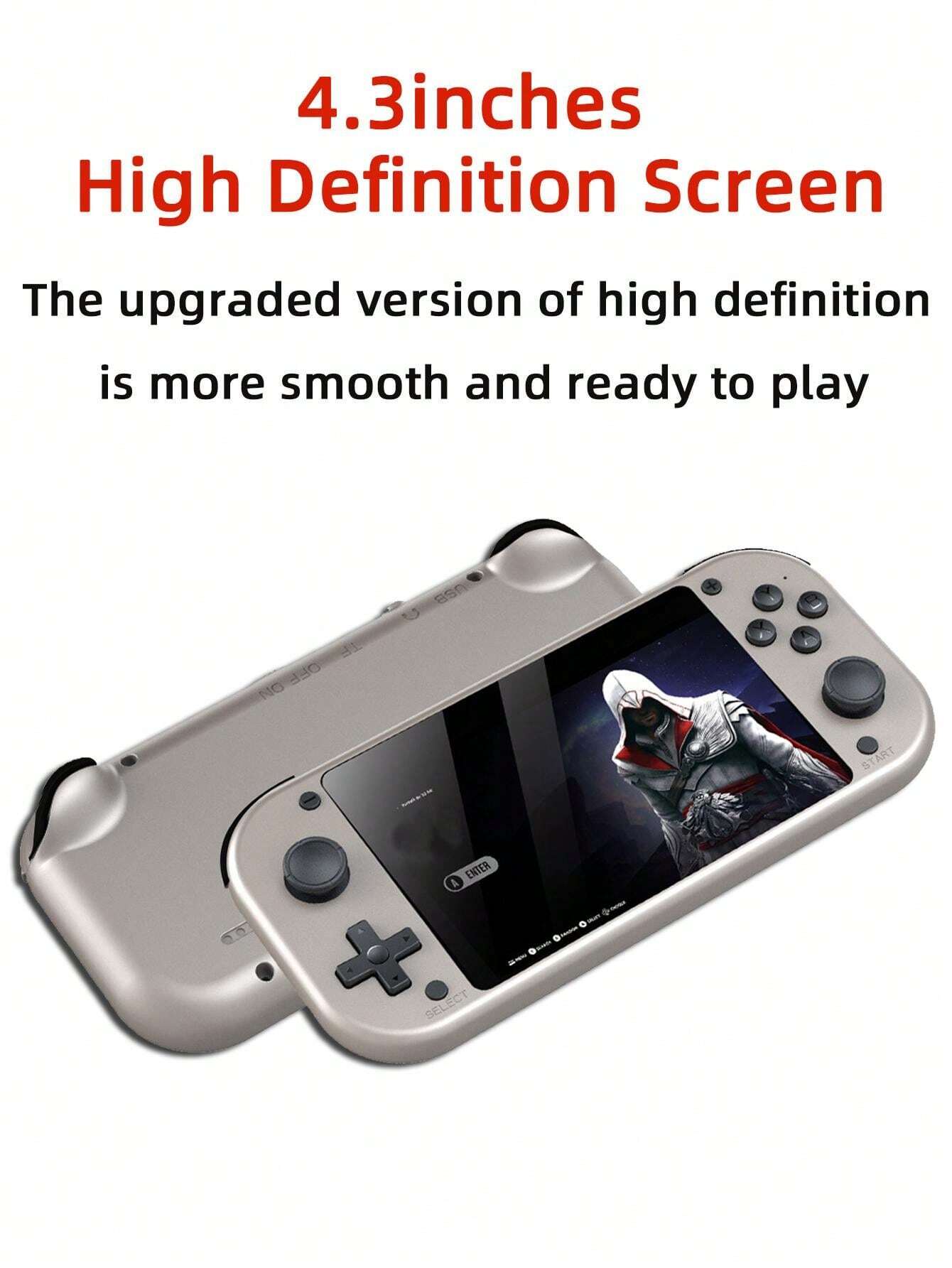 1 pièce Console de jeu portable pour décoration de Noël, une console de