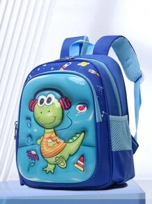New Cute Cartoon Kids School Backpack Rucksack Daypack For Travel Back To School - Blue - View 1