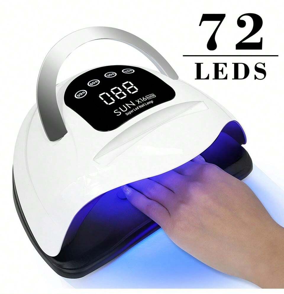 Lampe UV LED haute puissance X16 MAX pour sécher le vernis à ongles en gel, sècheongles