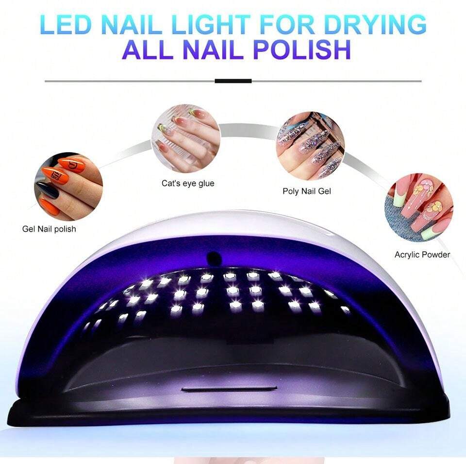 Lampe UV LED haute puissance X16 MAX pour sécher le vernis à ongles en gel, sècheongles