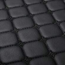 1 pièce/2 pièces/3 pièces Coussin de siège de voiture quatre saisons confortable Napa avec broderie d'étoile, sans dossier, universel et antidérapant