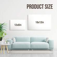 Custom Photo - Until We Meet Again - Personalized Custom Framed Canvas Wall Art In Loving Memorial Of Angel, Sympathy Gift, Valentine Day, Valentine Day Decor Gifts Birthday Graduation