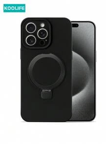 1pc Koolife Liquid Silicone Magnetic Protective Case, Full Camera Coverage, Matte Anti-Drop, Compatible With IPhone 17 ProMax/17/17 Pro/17 Air/16/16 Pro/16 Plus/16 ProMax/12/12 Pro/12 ProMax/13/13 Pro/13 ProMax/14/14 Plus/14 Pro/14 ProMax/15/15 Pro/15 Plus/15 ProMax