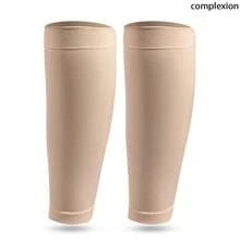 1 Paar Waden-Kompressionsstrumpf Bein-Formstütze, elastische Druckstrümpfe als Fitnesszubehör, Kniestütze