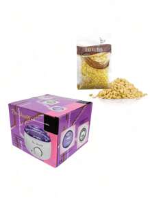 Fundidor de cera para depilación + Cera dura multicolor para depilar - Tipo de Enchufe A USA (110-127V) - Ver 3