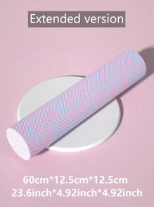 High-Density Round Back Roller Foam, Exercise Foam Roller For Yoga, Pilates & Stretching - 12, 18, 24 Inch - Pink - View 11