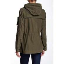 Levi's Chaqueta militar con capucha - ejército - Ver 3