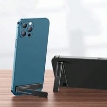 Supporto per telefono ultra sottile - Design minimale e raffinato con retro adesivo forte, pieghevole per supporto inclinato, portatile e regolabile per una visione agevole, compatibile con , telefoni Android, regalo per compleanni, famiglia, amici, supporto per telefono, accessori per telefono