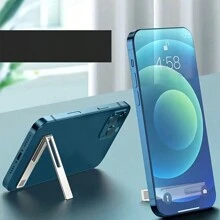 Supporto per telefono ultra sottile - Design minimale e raffinato con retro adesivo forte, pieghevole per supporto inclinato, portatile e regolabile per una visione agevole, compatibile con , telefoni Android, regalo per compleanni, famiglia, amici, supporto per telefono, accessori per telefono