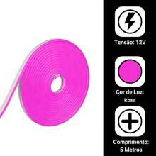 LED Strip Lights - 粉紅色的 - 查看 6