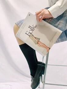 1 Set de álbumes de revistas estilo europeo y americano, props de fotografía estilo Ins, props de fotografía de póster de 24 páginas, papel de fondo de fotografía de modelo, props de estilo nórdico Ins, mejor regalo