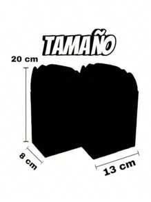 20 Dulceros de Bebefin Bebe Fin Cumpleaños Decoración Fiesta Tematica Recuerdo Adorno Aguinaldo Bolo Caja Cajita Cartón Dulceros - Verde militar - Ver 2