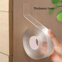 Kit 1-3pcs 2meter Magic Tape Double Sided Super Strong Washable Self-Adhesive Gel - 白色 - 查看 6