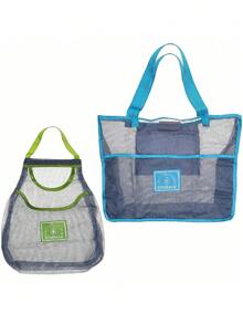 1pc Large Capacity Mesh Storage Bag, Hanging Portable Fruit And Vegetable Storage Bag, Kitchen Storage Bag,For Reusable Kitchen Storage Of Fruits, Vegetables, Garlic - Multicolor - View 10