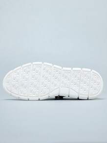 Men's Casual Dress Shoes Fashion Walking Sneakers Mesh Business Oxfords Work Lightweight Soft Sole - 黑色 - 查看 6