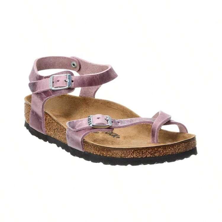 Birkenstock Taormina Waxy Leather Sandal SHEIN USA