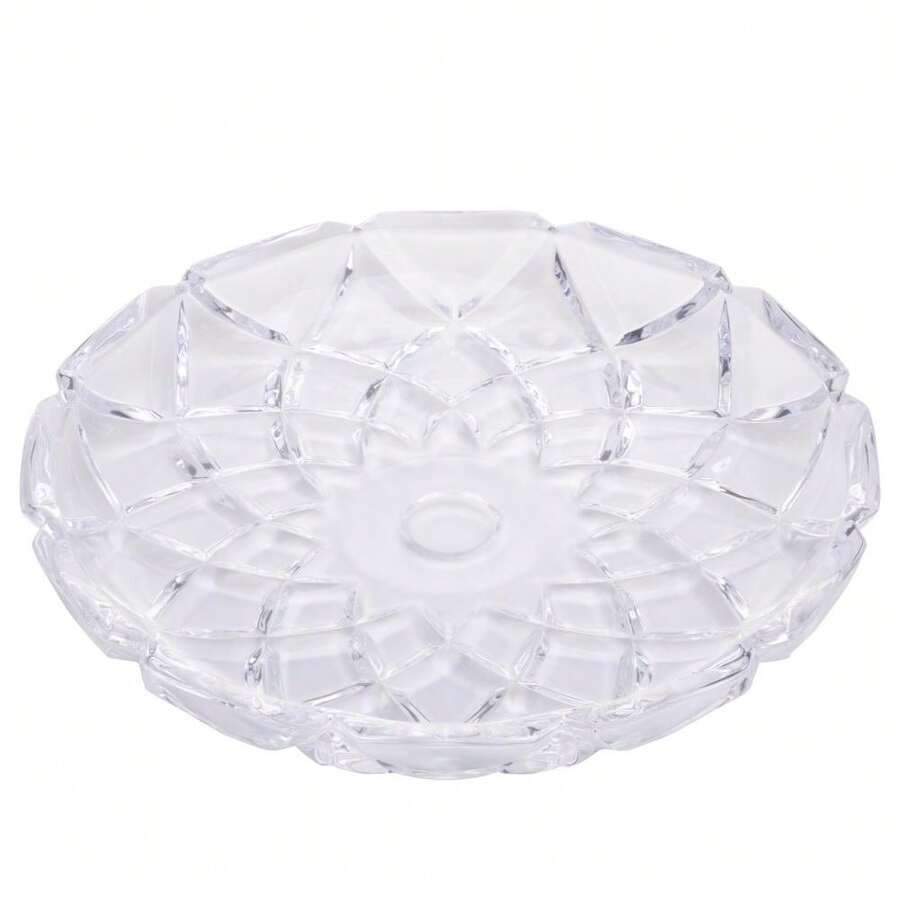 Lyor Deli Diamond Crystal Plate 18.5cm X 2.5cm - Trong sáng - Xem 1