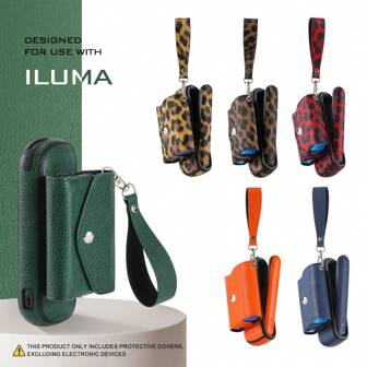 Estuche protector adecuado para IQOS ILUMA/ILUMA I, bolsa de almacenamiento para HEETS, accesorios de moda, material antideslizante, absorción de golpes, protección integral, regalos, útiles escolares