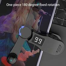 Auto Clicker For Phone Automatic Phone Screen Tapper Simulated Finger Clicking Device For Gaming Shopping For Apple IPhone, IPad, Laptops, Gifts For Family, Friends, Kids, Hallowoon, Fall - Black - View 6