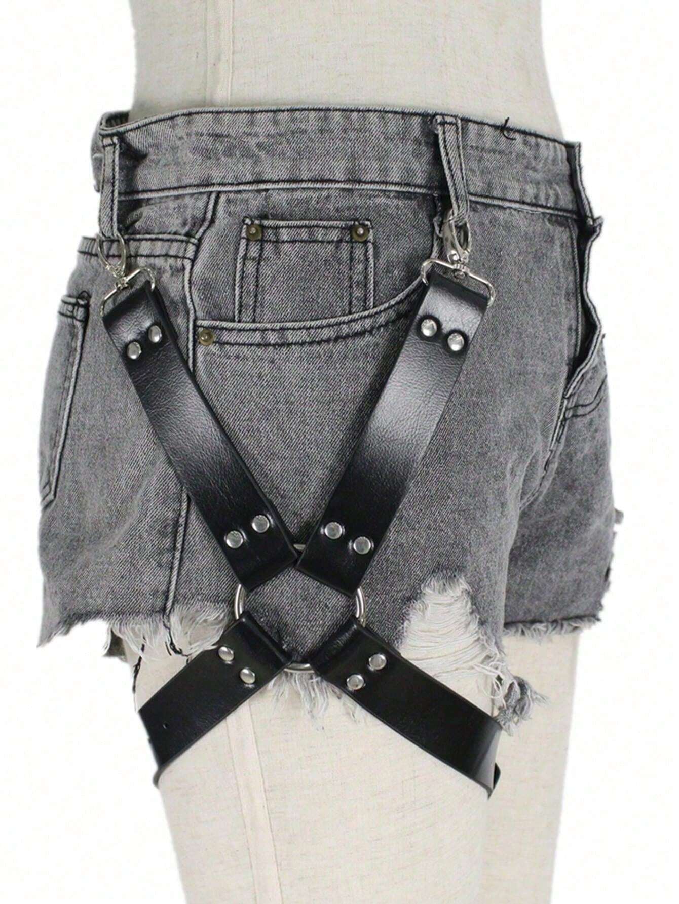 Jarretières Réglables Pour Femme - Style Punk Gothique