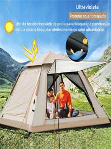 Barraca de Camping Instantânea para 3/4 Pessoas: Conforto, Praticidade e Durabilidade