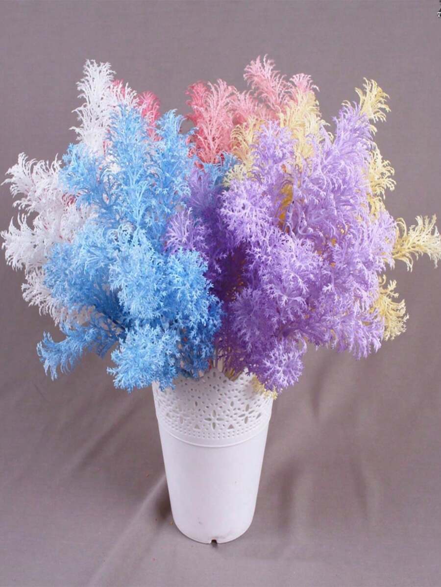 1 Stück künstliche nebliges Blume, frostiges Gras Hochzeitsdekoration künstliche Blumen Heimdekoration