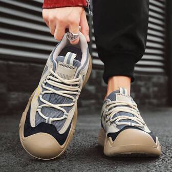 男士休闲透气八爪鱼时尚运动鞋度假鞋学生鞋休闲鞋户外步行鞋