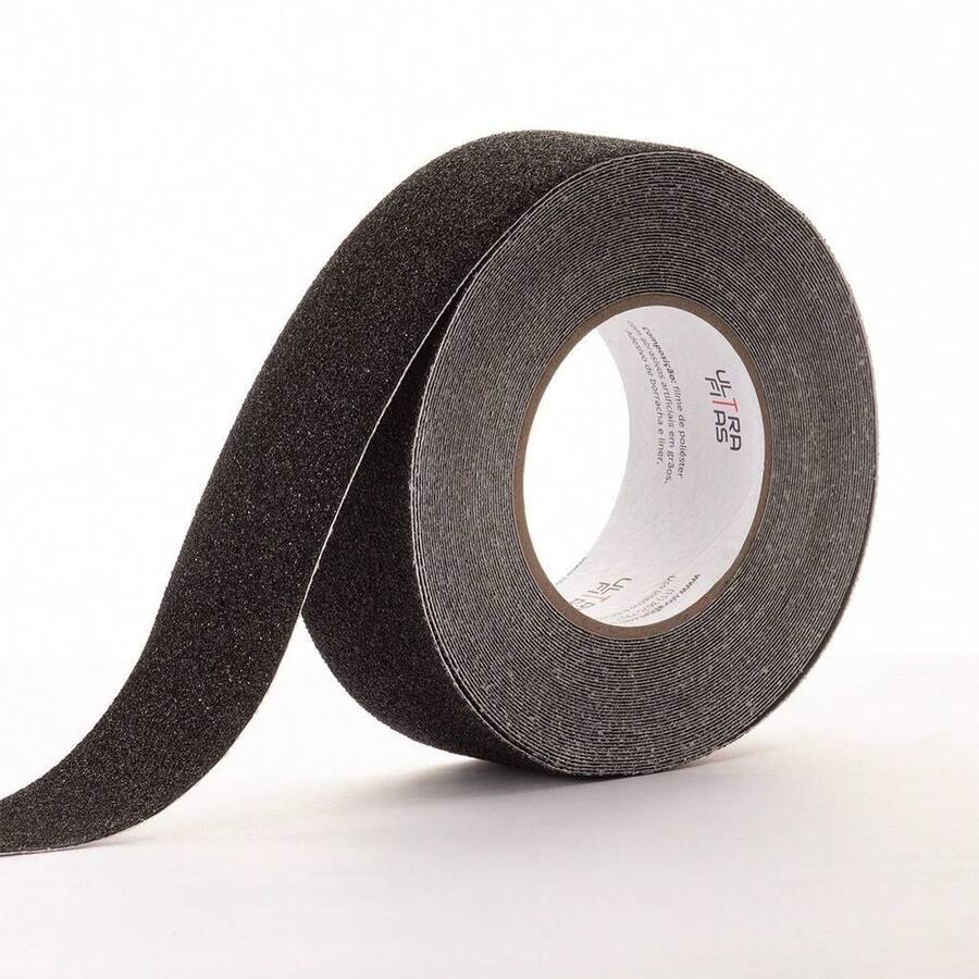 Fita Adesivo Antiderrapante 5Mx2,5cm Para Escadas Rampas Pisos Escorregidios