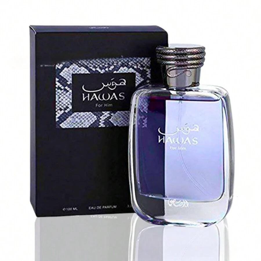 Rasasi Hawas For Him EDP Perfume 100Ml * 2 Black And Gold - 黑色 - 查看 1