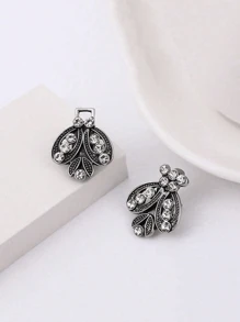 1 件女士水钻毛衣夹胸针披肩围巾领夹时尚配饰情人节情人节连衣裙配饰衣服别针包饰学校办公室配饰衬衫夹克珠宝圣诞节万圣节衣服别针有趣可爱教师礼物 - 彩色 - 查看 2