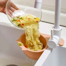 Caddie d'évier en forme de chat, égouttoir multifonctionnel, étagères de séparation humide et sèche, organisateur d'évier de cuisine 1 pièce