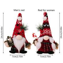1pc Premium Knitted Lighted Santa Hat Christmas Decor, Suitable For Holiday Party, Christmas Party, Halloween Decoration, Scene Decoration, Festival Decoration, Home Decoration, Office Decoration, Party Gift, Room Decoration, Aesthetic Room Decor, Bedroom Decoration, Home Decor, Fun Christmas Party Decoration, Christmas Holiday, Happy New Year, Christmas Gift, Christmas Ornament