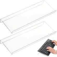 1 Stück/2 Stück schräge Acryl Tastatur Ständer, ergonomischer Tastatur Erhöhungshalter für Bürotisch, Zuhause, Schule, für Schulmaterial, Schulanfang