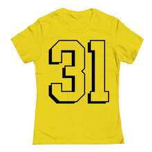 Camisetas de Mujer - Amarillo - Ver 1