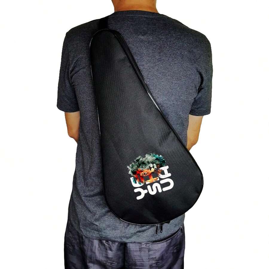Racket Sports Bag Beach Tennis Racket Cover Yeshua Leão Gospel Print - màu đen - Xem 1