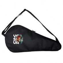 Racket Sports Bag Beach Tennis Racket Cover Yeshua Leão Gospel Print - màu đen - Xem 3