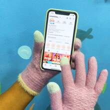 20 Pairs Winter Glove Wholesale Warm Intense Cold Children's Youth Women - 彩色 - 查看 3